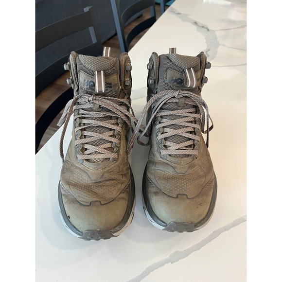 Hoka One One Shoes - Hoka One One Challenger Mid Gore-Tex Hiking Boots Brown Women 10 Gorpecore Trail